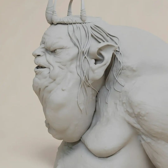 Небоядисана 3D Фигура Barry Humphries Goblin King Hobbit Бюст 3D Печат Фигурка Боядисване DIY Подарък Цветове 20 см 1:8