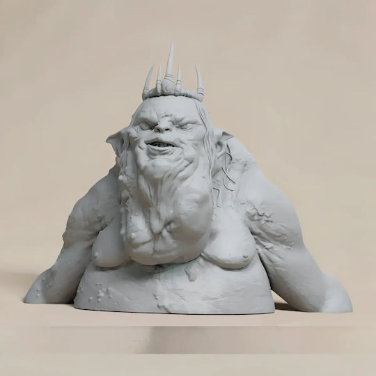Небоядисана 3D Фигура Barry Humphries Goblin King Hobbit Бюст 3D Печат Фигурка Боядисване DIY Подарък Цветове 20 см 1:8