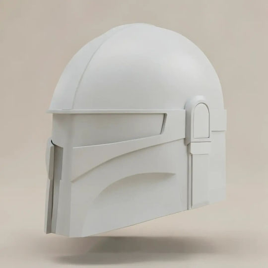 Sammlbare Figur 3d Cosplay Mandalorianer Kind Helm Tragbar Bemalt Diy Geschenk Farben 30 Cm 1:6