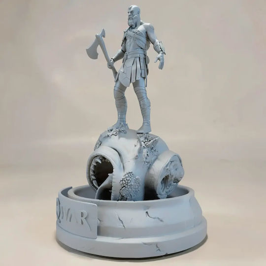 Άβαφη 3d Φιγούρα Kratos Standing From God War Βάψιμο Diy Δώρο Χρώματα 15,2 Cm 1:12