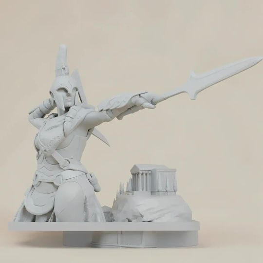 Unbemalte 3d Figur Kassandra Aus Assassin's Creed Odyssey Bemalung Diy Geschenk Farben 15,2 Cm 1:12