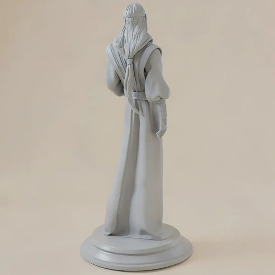 Unpainted 3D Figure Sauron Human Form Painting DIY Gift Colors 15.2 Cm 1:12