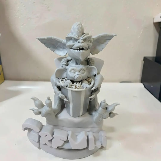 Άβαφη 3d Φιγούρα Gremlins Fanart Βάψιμο Diy Δώρο Χρώματα 30 Cm 1:6