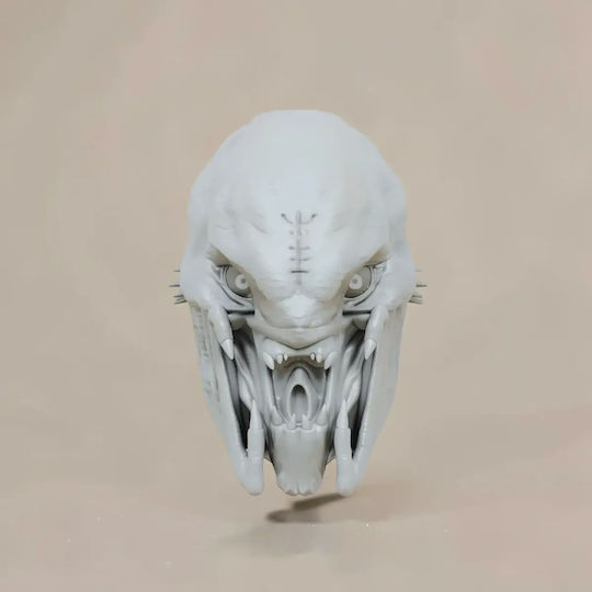 Sammlbare Figuren 3D Cosplay Feral Predator Prey Maske Tragbar Bemalbar Diy Geschenk Farben 30 Cm 1:6
