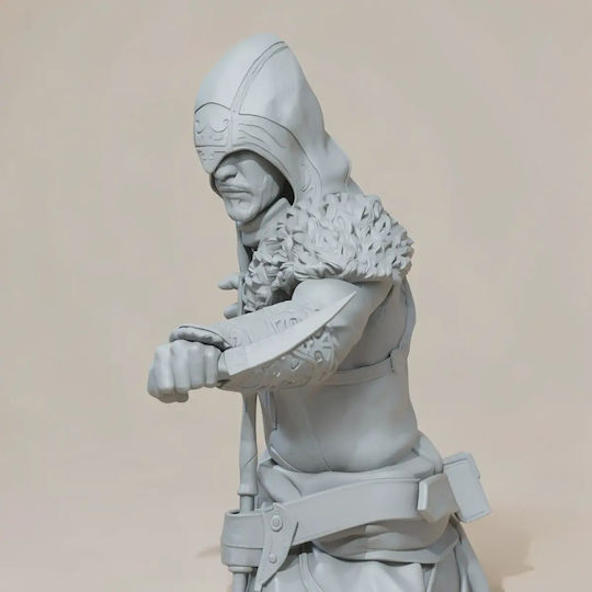 Unbemalte 3d Figur Ezio Auditore Aus Assassin's Creed Bemalung Diy Geschenk Farben 30 Cm 1:6