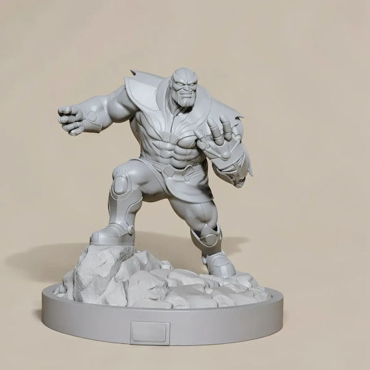Άβαφη 3d Φιγούρα Thanos Classic From Marvel Βάψιμο Diy Δώρο Χρώματα 30 Cm 1:6