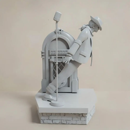 Unpainted 3D Figure Michael Jackson Fanart Painting DIY Gift Colors 30 Cm 1:6