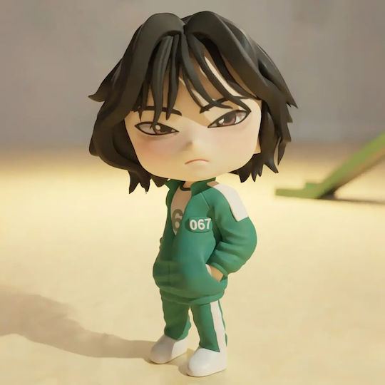 Небоядисана 3D Фигура Squid Game Sae Byeok Player 067 Nendoroid 3D Боядисване DIY Подарък Цветове 30 См 1:6