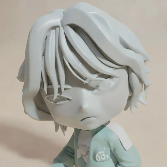 Небоядисана 3D Фигура Squid Game Sae Byeok Player 067 Nendoroid 3D Боядисване DIY Подарък Цветове 20 См 1:8