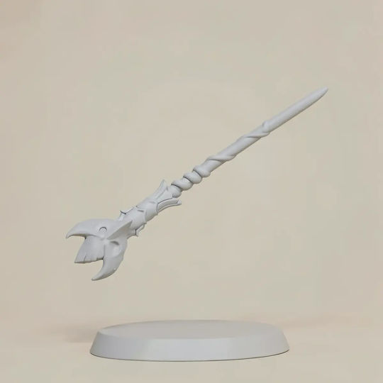 Unbemalte 3d Sammelbare Figur Cosplay Chadwick Boot Stick Bemalung Diy Geschenk Farben 30 Cm 1:6