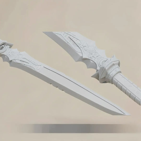 Unbemalte 3d Figur Cosplay Predator Short Sword Βάψιμο Diy Δώρο Χρώματα 20 Cm 1:8
