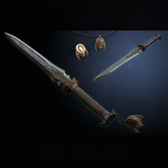 Unbemalte 3d Figur Cosplay Predator Short Sword Βάψιμο Diy Δώρο Χρώματα 20 Cm 1:8