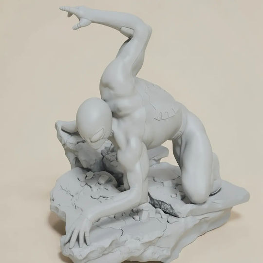 Unbemalte 3D Figur Spiderman Signature Pose 1 6 Bemalung Diy Geschenk Farben 15,2 Cm 1:12