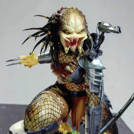 Unbemalte 3d Figur Predator Weiblich 3d Bemalt Diy Geschenk Farben 20 Cm 1:8