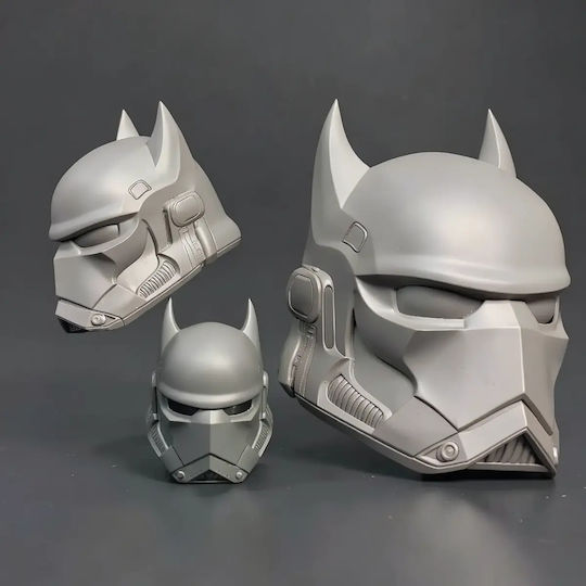 Άβαφη 3d Φιγούρα Cosplay Bat Trooper Helmet Βάψιμο Diy Δώρο Χρώματα 15,2 Cm 1:12