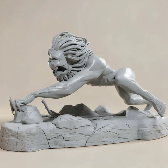 Unpainted 3D Figur Jaw Titan V3 Aus Angriff auf Titan Bemalung Diy Geschenk Farben 30 Cm 1:6