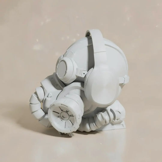 Άβαφη 3D Sammelbare Figur Basic Hot Spot Headphone Holder Basis Diy Δώρο Χρώματα 15,2 Cm 1:12
