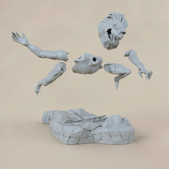 Unpainted 3D Figur Jaw Titan V3 Aus Angriff auf Titan Bemalen Diy Geschenk Farben 15,2 cm 1:12