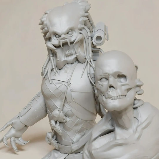 iLovePrints Sammelbare Figuren Predator Enemy Body 3d Druck Modell Bemalt Diy Geschenk Farben 20 Cm 1:8
