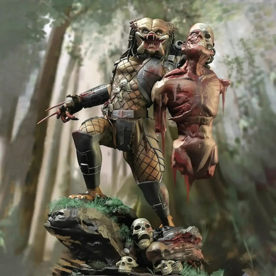 iLovePrints Sammelbare Figuren Predator Enemy Body 3d Druck Modell Bemalt Diy Geschenk Farben 20 Cm 1:8