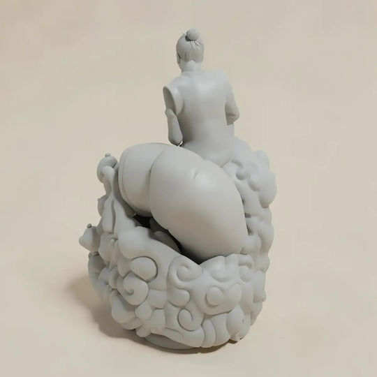Άβαφη 3d Φιγούρα Suguru Geto Sitting Gemälde 3d Druck Βάψιμο Diy Δώρο Χρώματα 20 Cm 1:8
