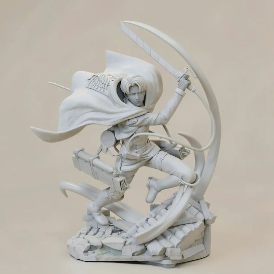 Unbemalte 3D-Figur Levi On Roof Malen Nach Zahlen Diy Geschenk Farben 20 Cm 1:8