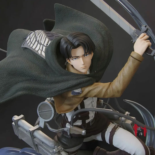 Unbemalte 3D-Figur Levi On Roof Malen Nach Zahlen Diy Geschenk Farben 20 Cm 1:8