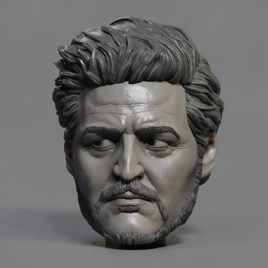 Figurină 3D Nevopsită Colecția Cap Personalizat Joel Miller Ultimul Dintre Noi Vopsire Diy Cadou Culori 30 Cm 1:6