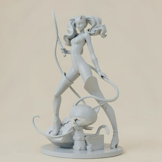 Небоядисана 3D Фигура Ann Takamaki Persona 5 V2 Digital Боядисване DIY Подарък Цветове 20 см 1:8
