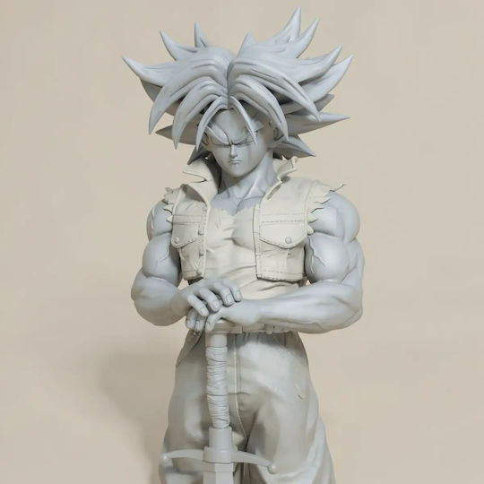 iLovePrints Sammelbare Figuren Future Trunks Stand Schwert 3d Basis Diy Geschenk Farben 20 Cm 1:8