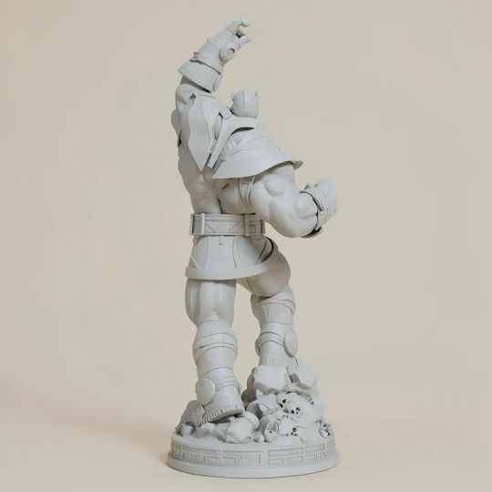 Небоядисана 3D Фигура Танос Mad Titan 3D Модел Боядисване DIY Подарък Цветове 20 См 1:8