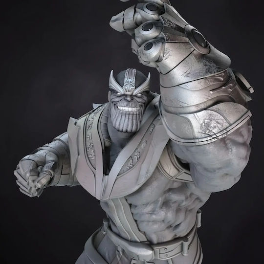 Небоядисана 3D Фигура Танос Mad Titan 3D Модел Боядисване DIY Подарък Цветове 20 См 1:8
