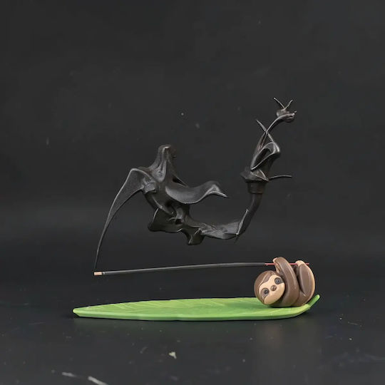 Unpainted 3D Figure Super Basic Slow Burn Incense Holder Painting DIY Gift Colors 15.2 Cm 1:12