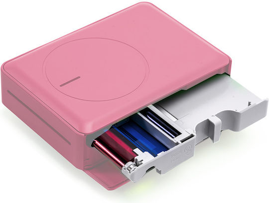 Hanin Instant Φωτογραφική Μηχανή + 10 Photos Pink