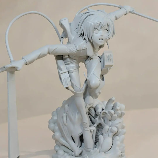 Unbemalte 3d Figur Armin Angriff auf Titan Action 3d Druckmodelle Bemalen Diy Geschenk Farben 20 Cm 1:8