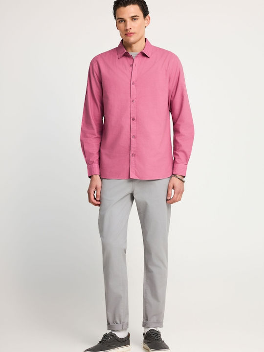 Herrenhosen Chinos Elastisch in Regulärer Passform Grau