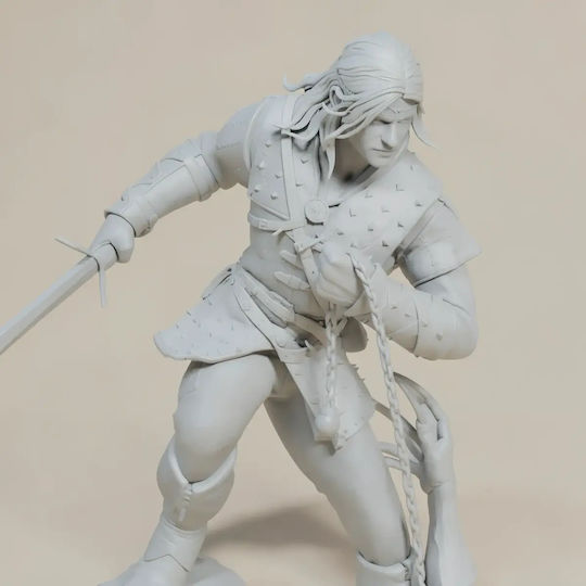 Unbemalte 3d Figur Geralt Witcher Buchreihe 251mm Bemalung Diy Geschenk Farben 15,2 Cm 1:12
