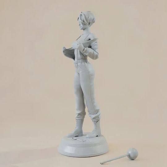 Unpainted 3D Figure Joker Female 1 6 3D Painting DIY Gift Colors 20 Cm 1:8