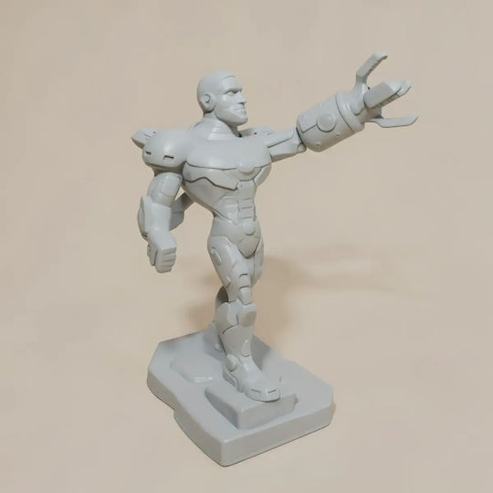 Unpainted 3D Figure Disney Infinity Style Collection Cyborg Painting DIY Gift Colors 15.2 Cm 1:12