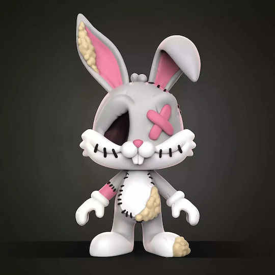 Abgebe 3d Sammelbare Figur Bugs Bunny Chibi Plush 3d Bemalung Diy Geschenk Farben 20 Cm 1:8