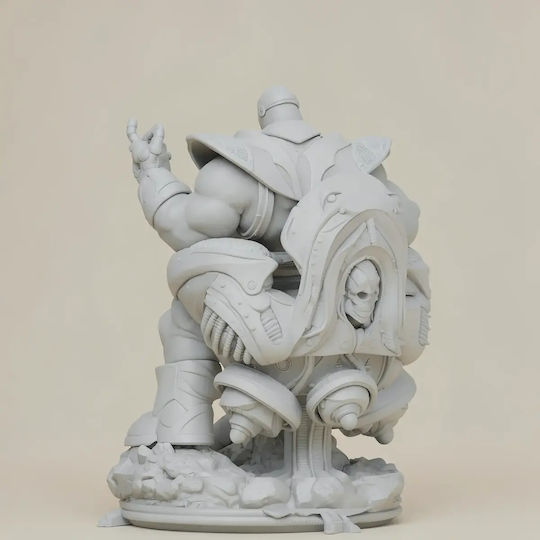 Unpainted 3D Figure Thanos Conqueror On Throne Digital Painting DIY Gift Colors 20 Cm 1:8