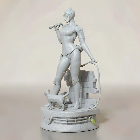 Άβαφη 3d Sammelbare Figuren Catwoman Rope Cat 3d Printing Models Βάψιμο Diy Δώρο Χρώματα 15,2 Cm 1:12