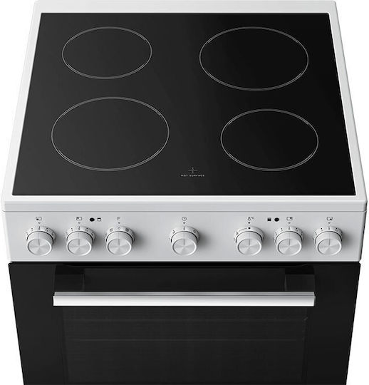 Midea Печка 70л с Керамични Плотове Ш60см Бяла