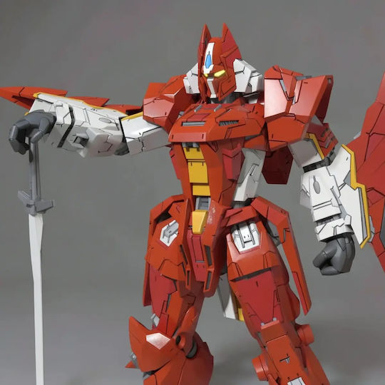 Unpainted 3D Figure Galient Gundam Sculptures 3D Printing Painting DIY Gift Colors 15.2 Cm 1:12