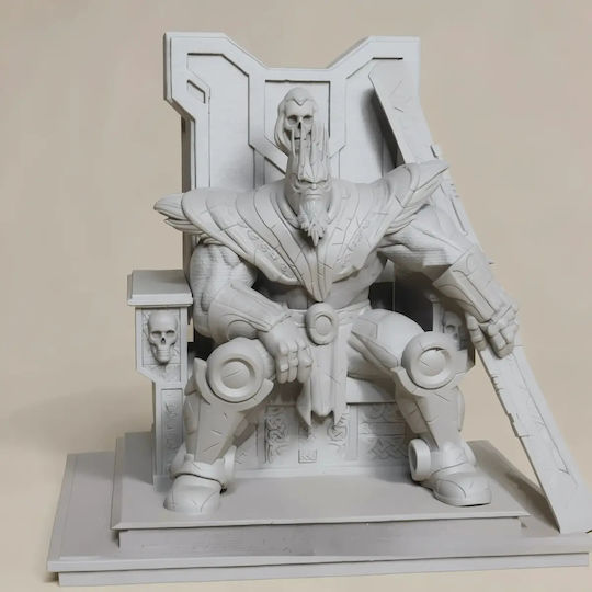 Unpainted 3D Figure Old Thanos On Throne Painting Diy Gift Colors 30 Cm 1:6