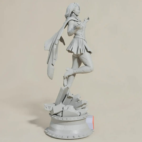 Άβαφη 3D Фигура Supergirl Joker Infected 3D Печатна Фигурка Боядисване DIY Подарък Цветове 20 см 1:8