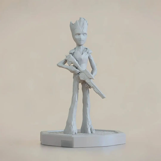 Unpainted 3D Figure Teenage Groot Painting DIY Gift Colors 30 Cm 1:6