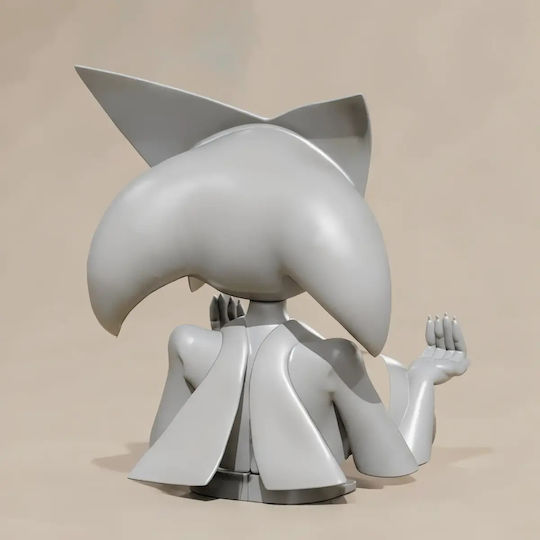 Άβαφη 3d Sammelbare Figur Meowscarada Phone Holder 3d Basis Diy Δώρο Χρώματα 30 Cm 1:6