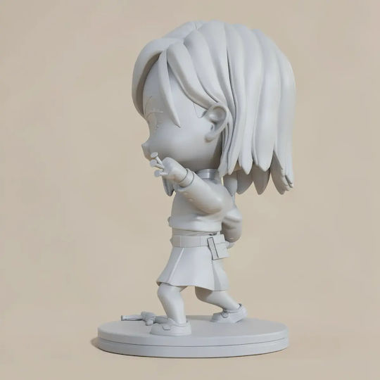 Небоядисана 3D Фигура Nobara Kugisaki Chibi Jujutsu Kaisen 3D Модел Боядисване DIY Подарък Цветове 15,2 См 1:12