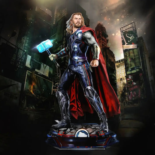 Figurină 3D Nevopsită Thor Avenger Vopsire DIY Cadou Culori 30 Cm 1:6